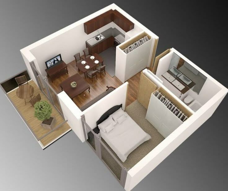 37м² - 12950 РУБ. 